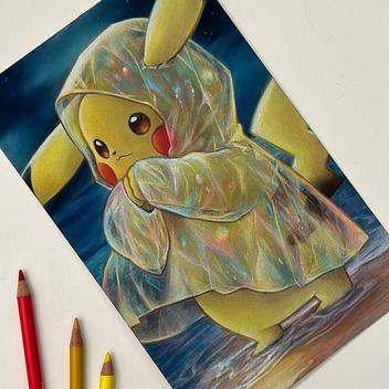 Buntstift & Pastell (Fanart)