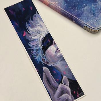 Gouachemalerei - Lesezeichen