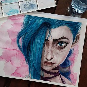Watercolour - Fanart